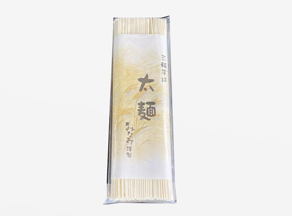 ひやむぎ 太麺 50g×3束